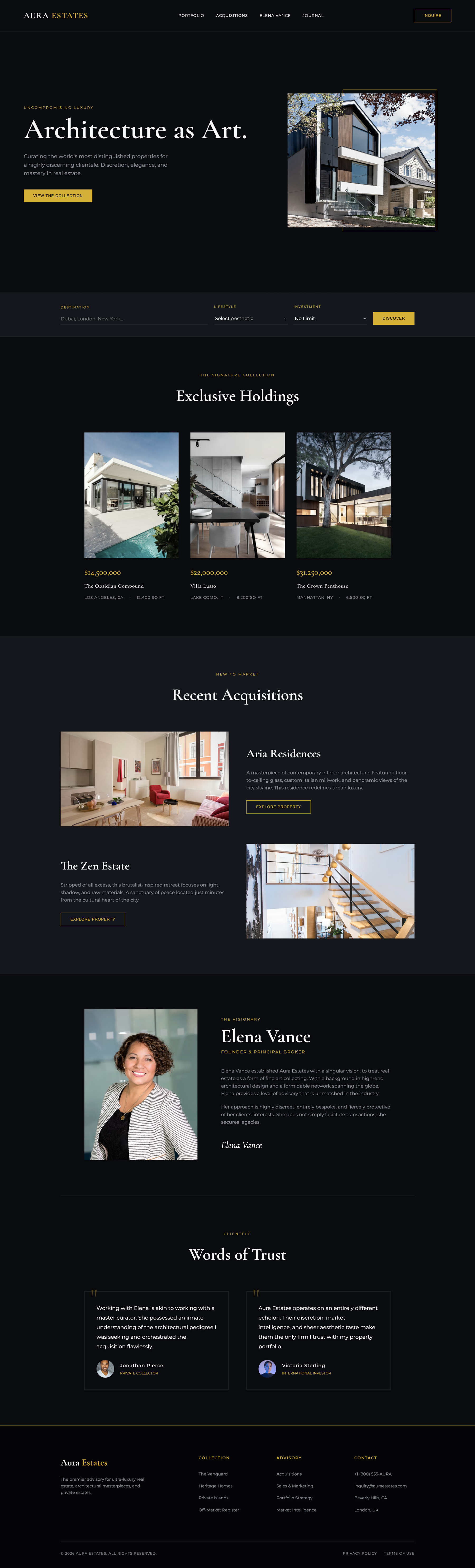 Real Estate Website 02